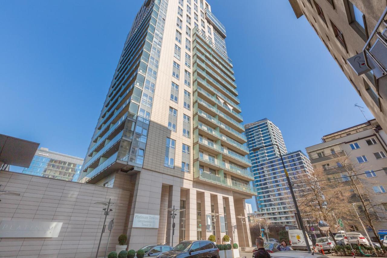 ורשה Platinum Towers Apartment With Parking By Renters Prestige מראה חיצוני תמונה